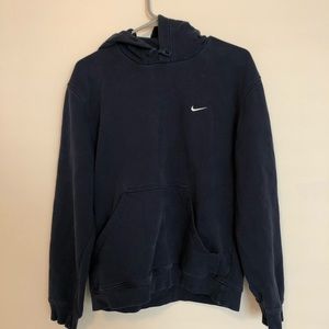 Vintage navy nike original hoodie
